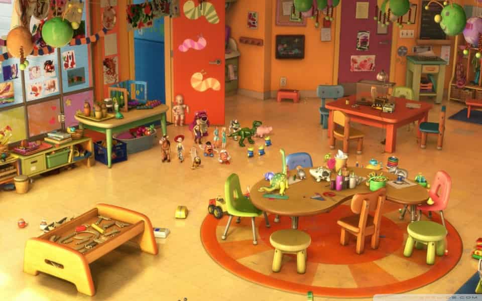 toy story 3 kindergarten wallpaper 960x600 min