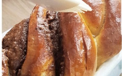 Cozonac cu crema de nuci (sau Babka)