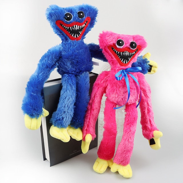 2pcs set Huggy Wuggy Poppy Playtime Game Plush Toy Figure Doll Stuffed Animal Dolls Children Toys.jpg 640x640